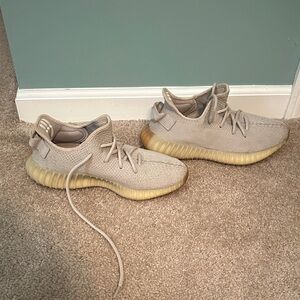 Yeezy Athletic Sneakers in Neutral Tan